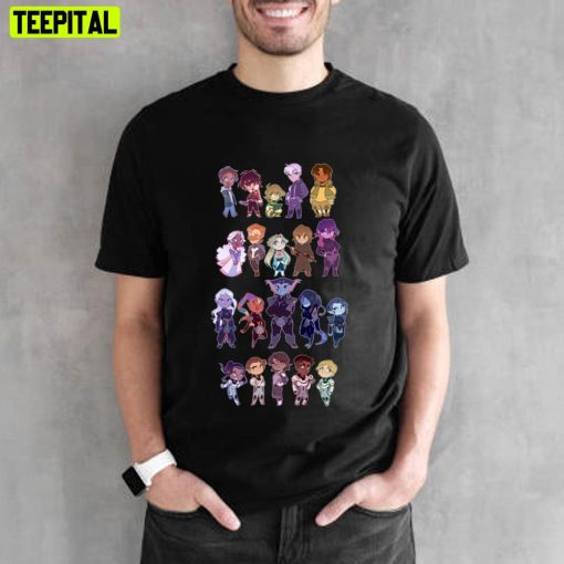 Voltron Chibis Unisex T-Shirt