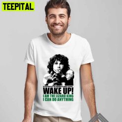 Wake Up Lizard King Jim Morrison The Doors Unisex T-Shirt