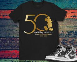 Walt Disney Archives 50th Anniversary Preserving the Magic T-Shirt