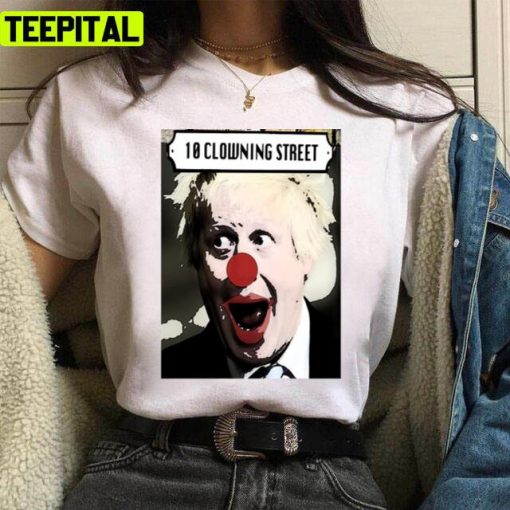 Welcome To Clowning Street Graphic Unisex T-Shirt