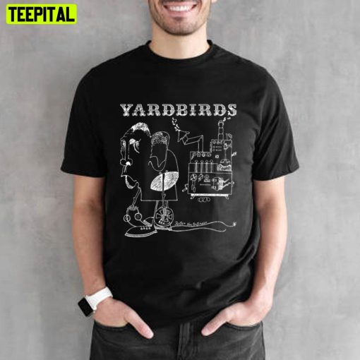 White Art Keith Relf Yardbirds Unisex T-Shirt