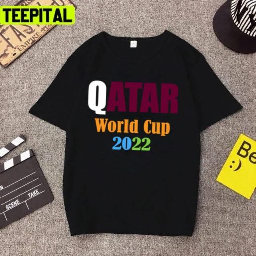 World Cup 2022 Premium Soccer Iconic Logo Unisex T-Shirt