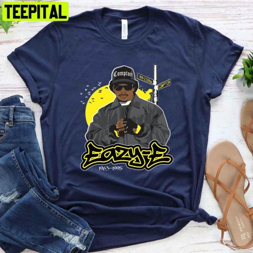 Yellow Retro Style Eazy-E Rapper Unisex T-Shirt