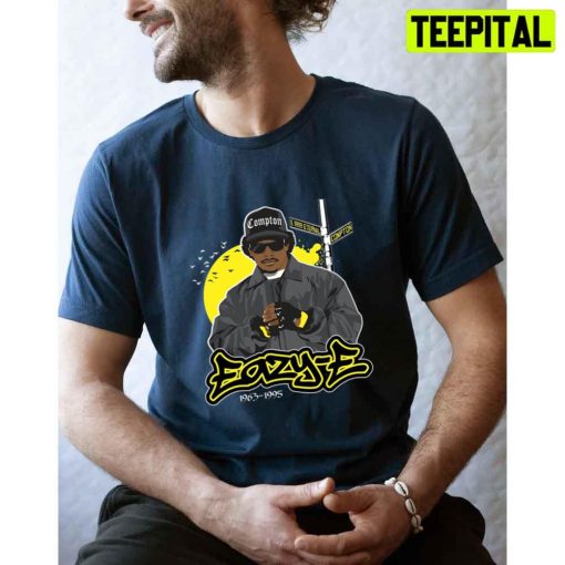 Yellow Retro Style Eazy-E Rapper Unisex T-Shirt