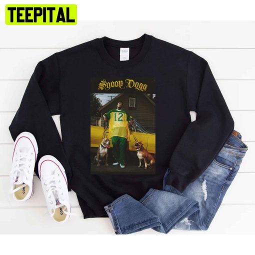 Yellow Vintage Snoop Dogg Rapper Unisex T-Shirt