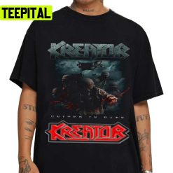 001 In Off Band Kreator Retro Rock Band Unisex T-Shirt