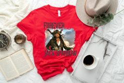 Forever Captain Jack Sparrow Pirates Of The Caribbean Johnny Depp Unisex T-Shirt