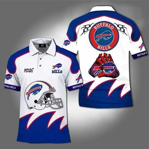 100th Nfl Buffalo Bills For Football Fan Polo 3d Polo Hoodie4952 All Over Print Shirt 3d T-shirt