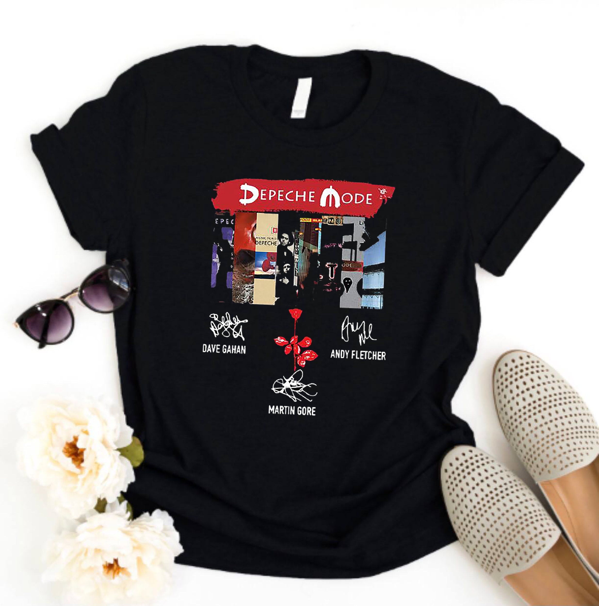 1961 2022 Depeche Mode Thank You For The Memorie Rip Andy Fletcher Unisex T-Shirt
