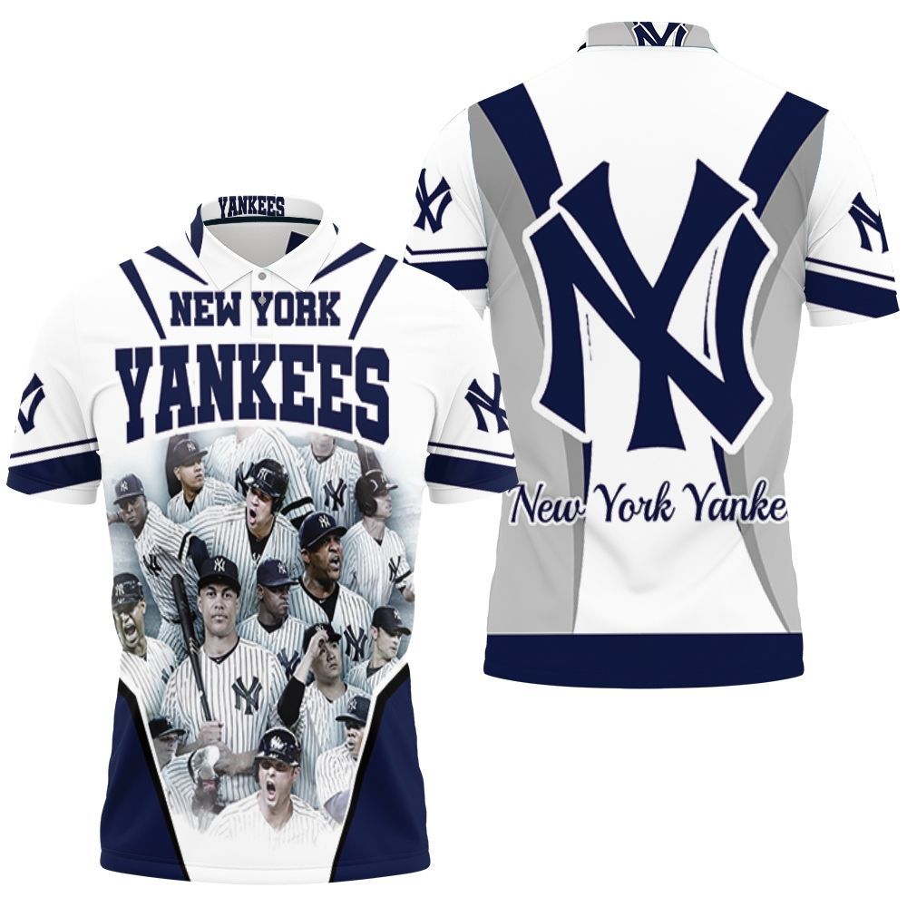 2018 New York Yankees Offical Yearbook For Fan Polo Shirt All Over Print Shirt 3d T-shirt
