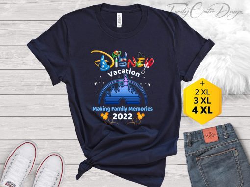 2022 Disneyworld Disney Family Vacation Making Family Memories Unisex T-Shirt