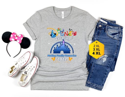 2022 Disneyworld Disney Family Vacation Making Family Memories Unisex T-Shirt