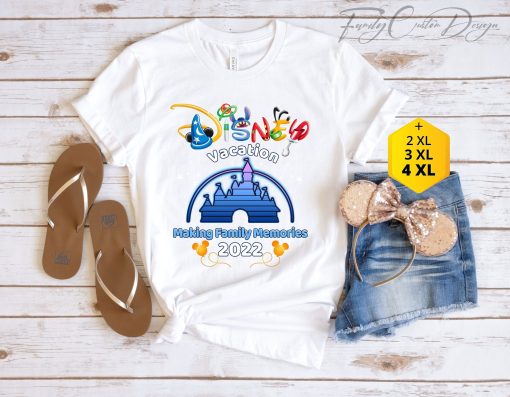 2022 Disneyworld Disney Family Vacation Making Family Memories Unisex T-Shirt