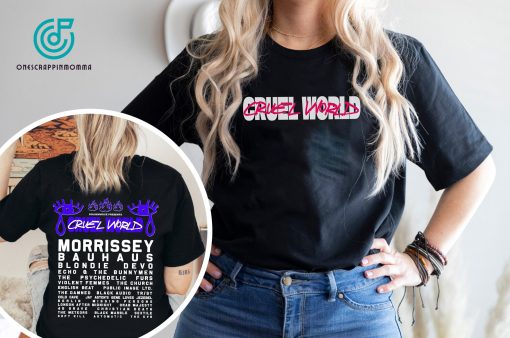 2022 Music Festival Cruel World Cali Unisex T-Shirt