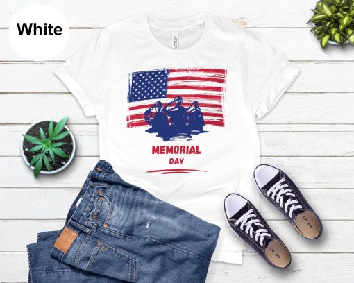 30 May Memorial Day Usa Flag Remember And Honor Patriotic Family Army Unisex T-Shirt