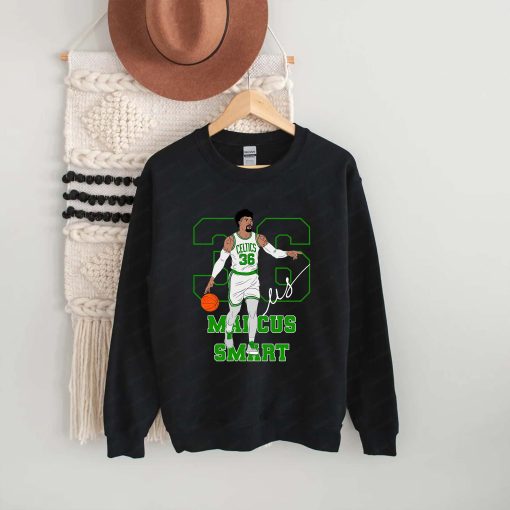 36 Marcus Smart Boston Celtics Basketball Signature Unisex Sweatshirt