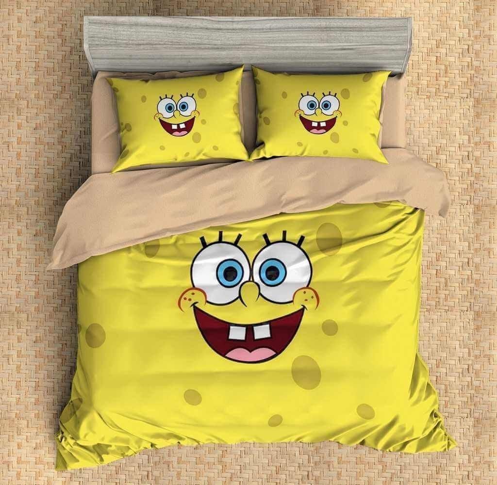 3d Spongebob Squarepants Bedding Set 3