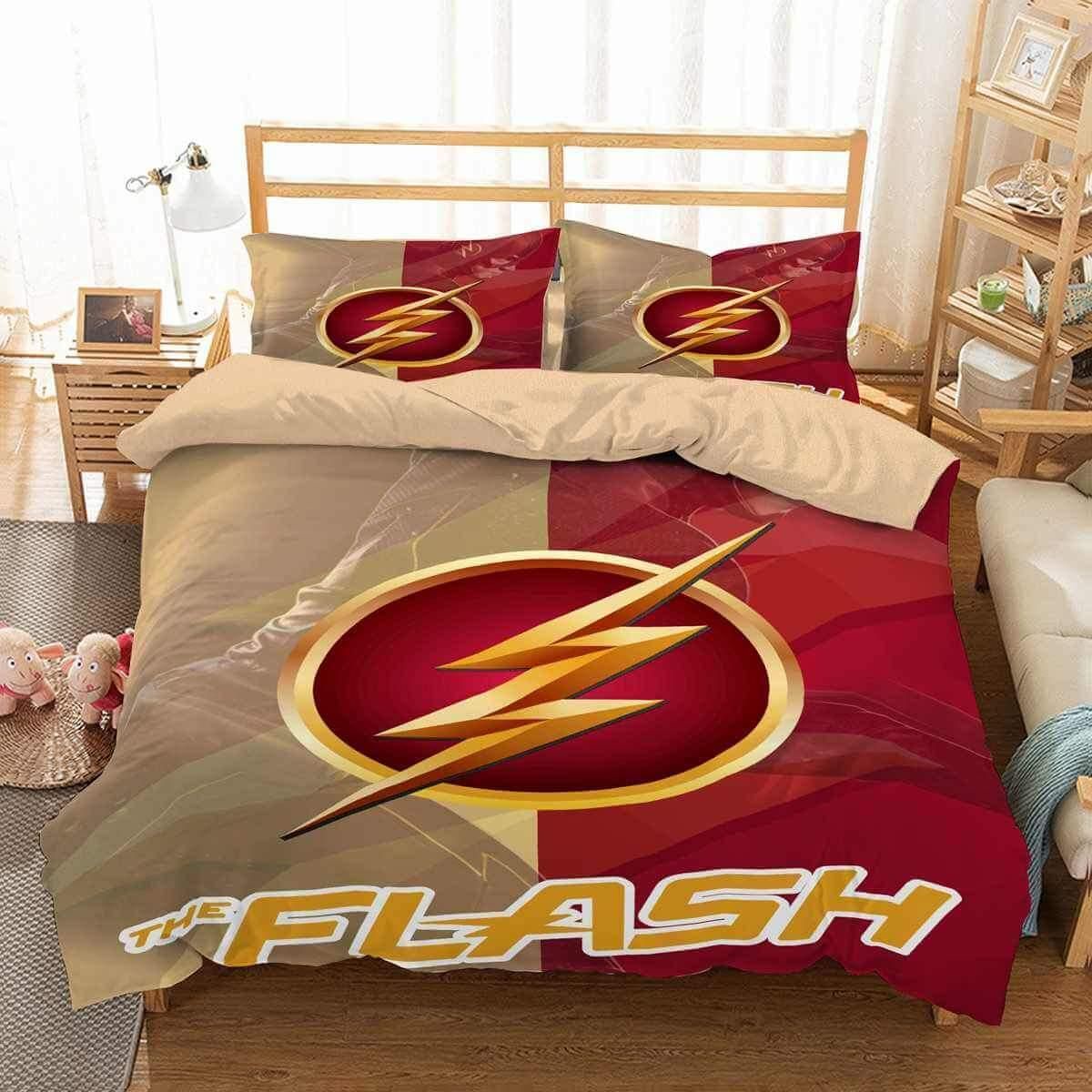3d The Flash Bedding Set 4