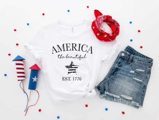 4th Of July Retro America Independence Day Patriotic Unisex T-Shirt