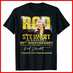 60 Years 1962 2022 Thank You For The Memories Sir Roderick Unisex T-Shirt