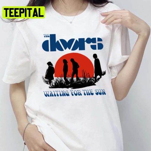 70s Waiting For The Sun The Doors Band Unisex T-Shirt