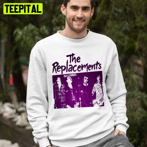 80’s Retro Art The Replacements Rock Band Unisex T-Shirt