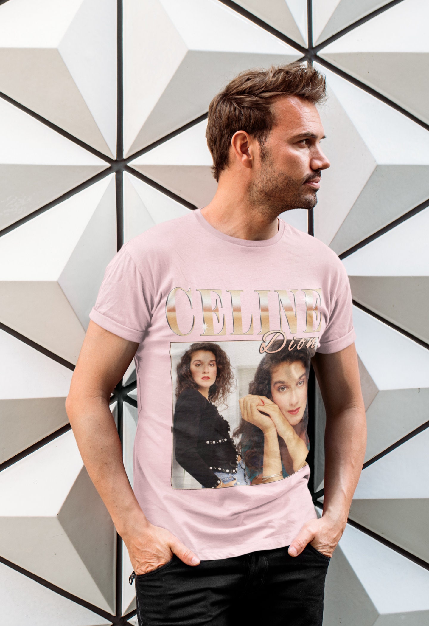 80’s Vintage Art Celine Dion Unisex T-Shirt