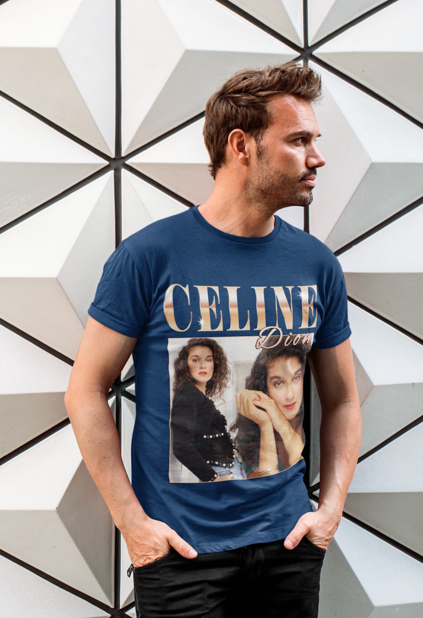 80’s Vintage Art Celine Dion Unisex T-Shirt