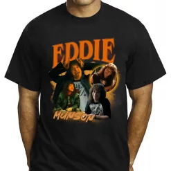 80’s Vintage Art Eddie Munson Stranger Things 4 Unisex T-Shirt