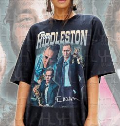 80’s Vintage Art Tom Hiddleston Unisex T-Shirt