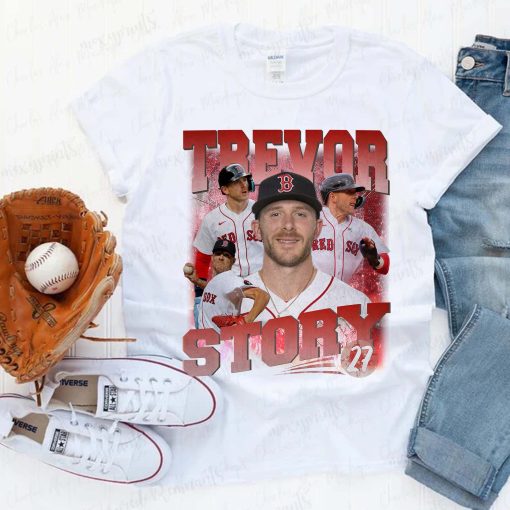 90s Trevor Story Baseball Boston Red Sox Mlb Sport Unisex T-Shirt