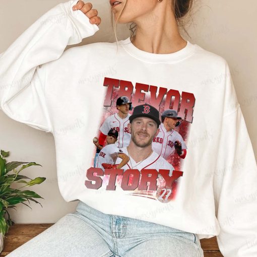 90s Trevor Story Baseball Boston Red Sox Mlb Sport Unisex T-Shirt