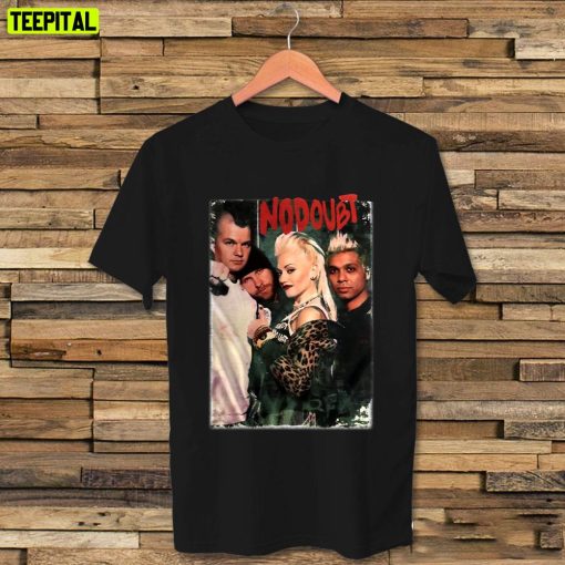 90’s Vintage Art No Doubt Members Rock Band Unisex T-Shirt