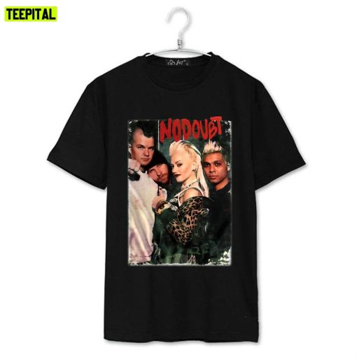 90’s Vintage Art No Doubt Members Rock Band Unisex T-Shirt