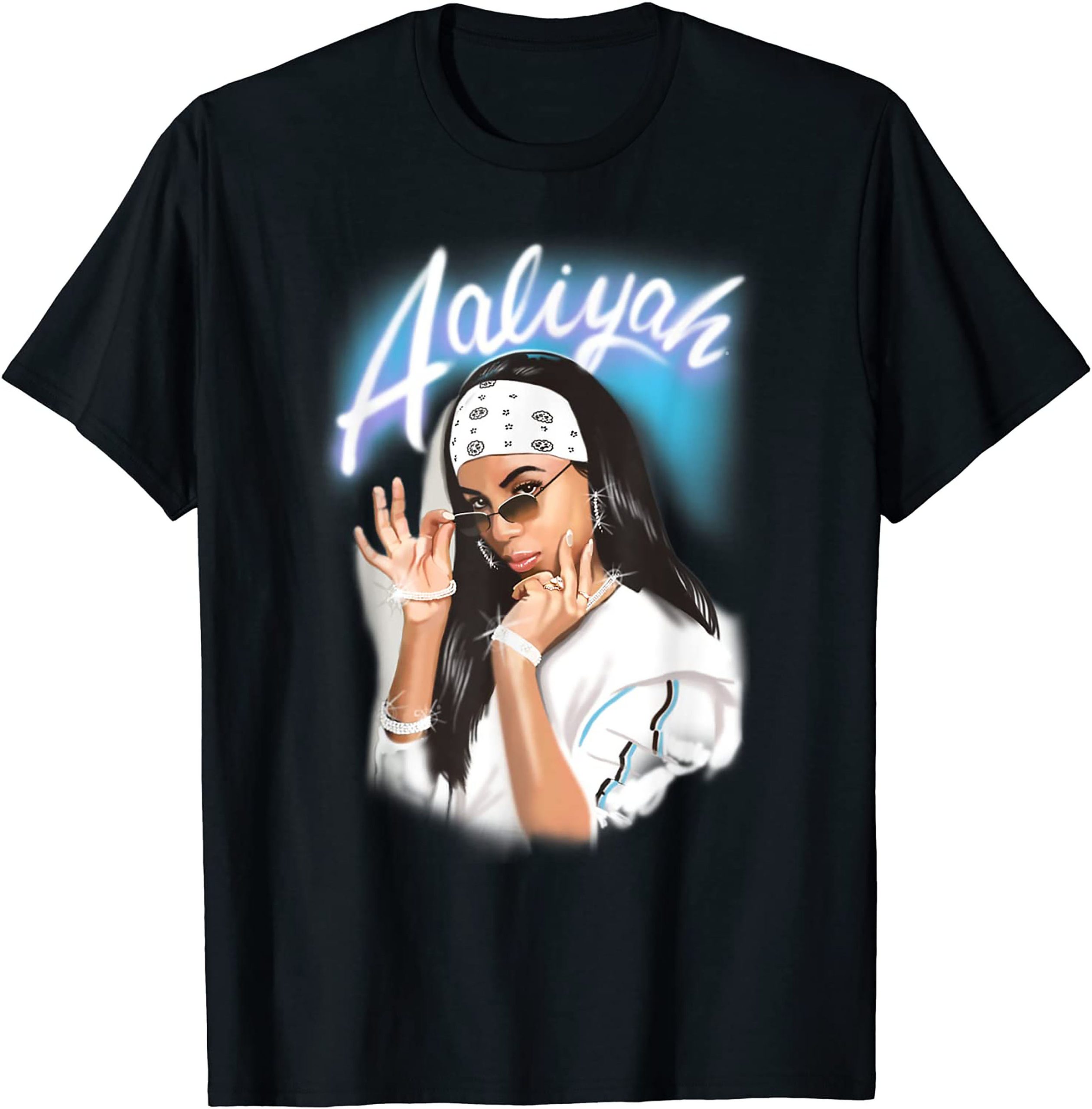 Aaliyah Tシャツ ラップT Raptees Raptee Rapトップス