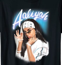 90s Vintage Style Aaliyah Bootleg Rap Princess Of R&b Unisex T-Shirt