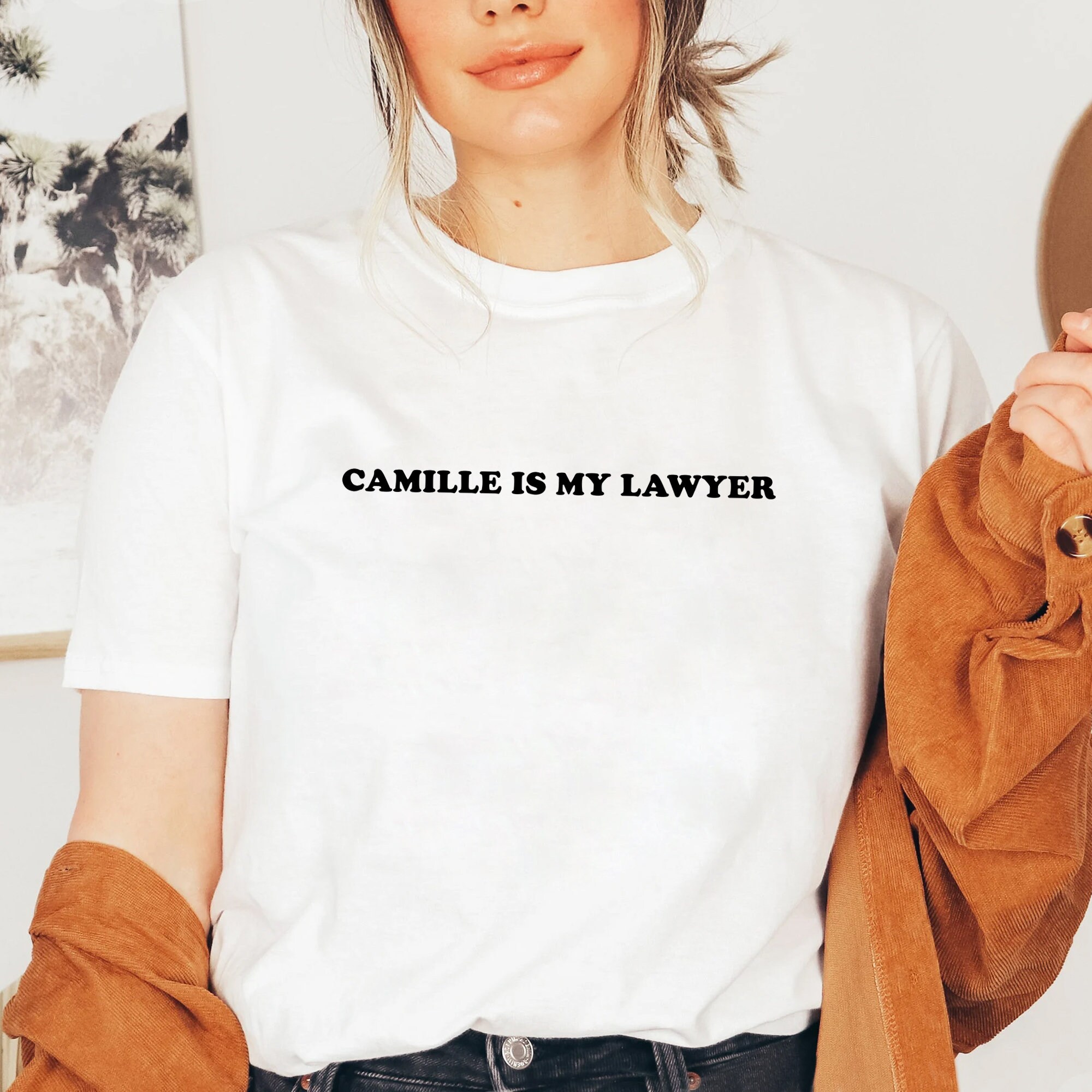 Camille Is My Lawyer Johnny Depp Vs Amber Heard Trial Unisex T-Shirt