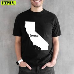 Home TShirt Shark Tank California State Map Unisex T-Shirt