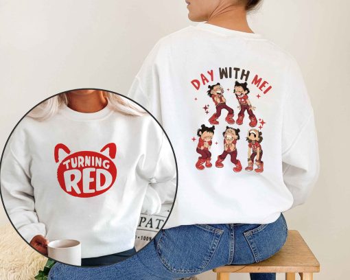 A Day With Mei Turning Red Unisex Sweatshirt