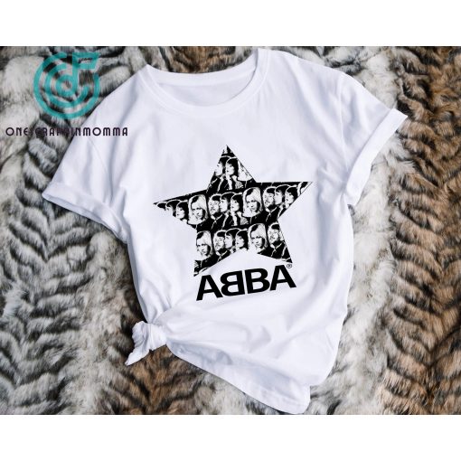 Abba The Tour 1979 Black Vintage Art Unisex T-Shirt