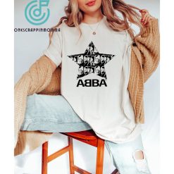 Abba The Tour 1979 Black Vintage Art Unisex T-Shirt