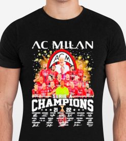 Ac Milan Champions Serie A 2022 Unisex T-Shirt