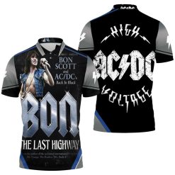 Acdc Bon Scott Bon The Last Highway Polo Shirt All Over Print Shirt 3d T-shirt