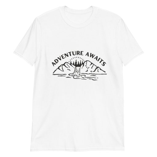 Adventure Awaits Mountan Unisex T-Shirt