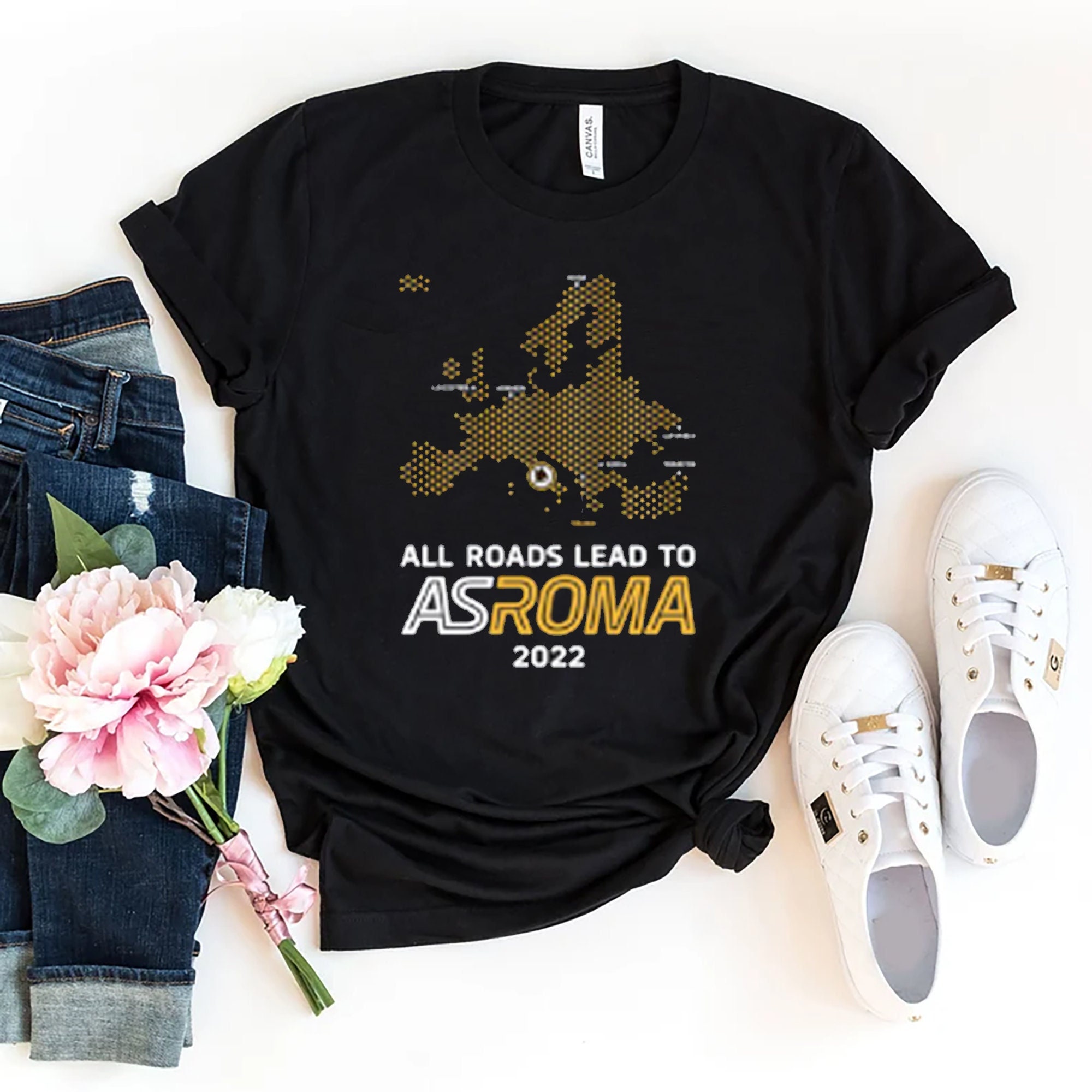 All Roads Lead To As Roma Champions Europa Conference Cup 2022 Unisex T-Shirt