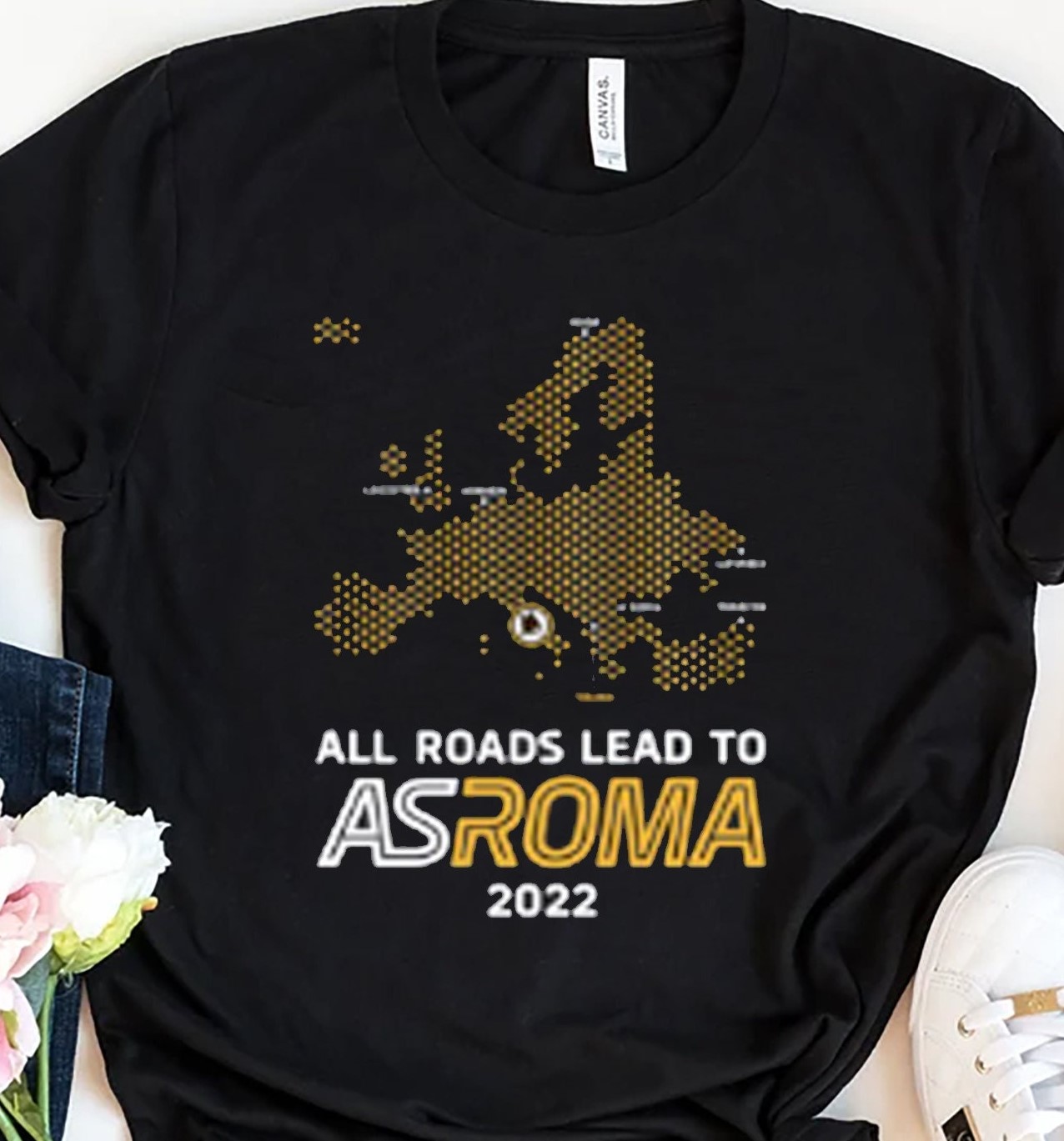 All Roads Lead To As Roma Champions Europa Conference Cup 2022 Unisex T-Shirt