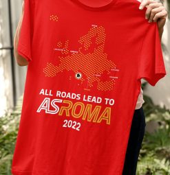 All Roads Lead To As Roma Champions Europa Conference Cup Unisex T-Shirt