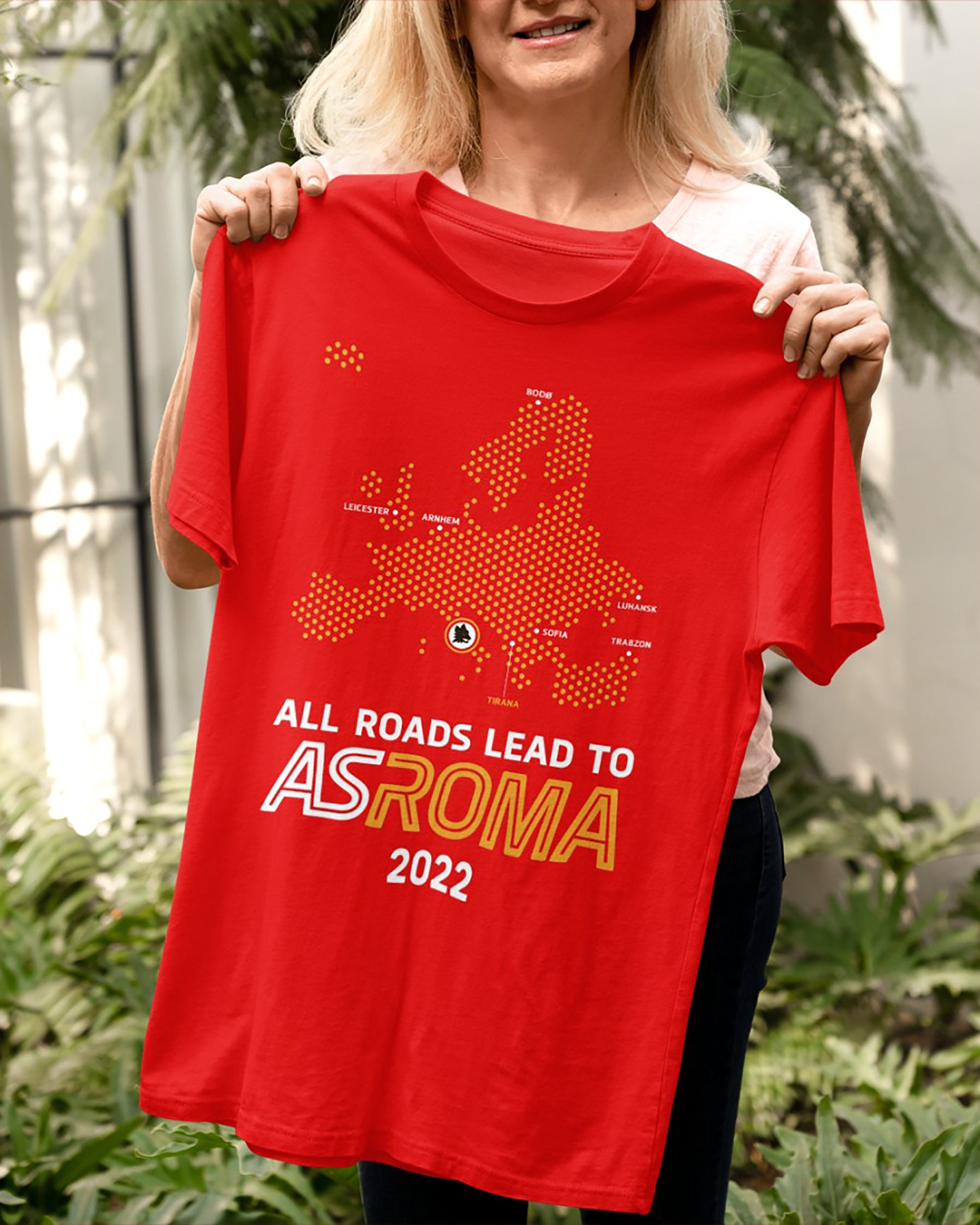All Roads Lead To As Roma Champions Europa Conference Cup Unisex T-Shirt
