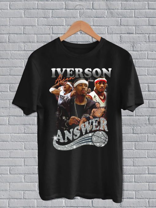 Allen Iverson The Answer Philadelphia 76ers Unisex T-Shirt
