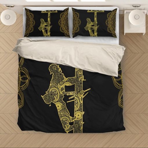 Amazing Dark Lineman Cotton Bedding Sets